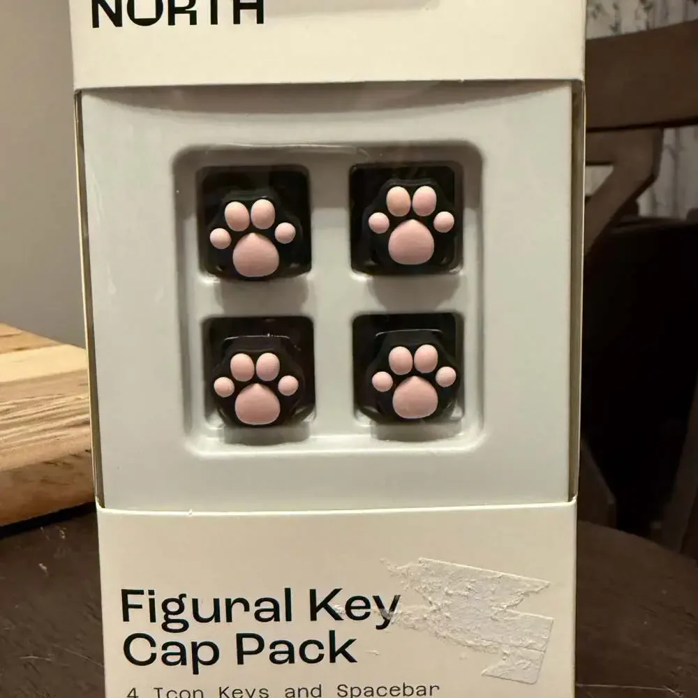 Lot Of 5 - North Figural Key Cap Pack